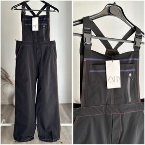 ZARA NYLON JUMPSUIT WITH SEAMS